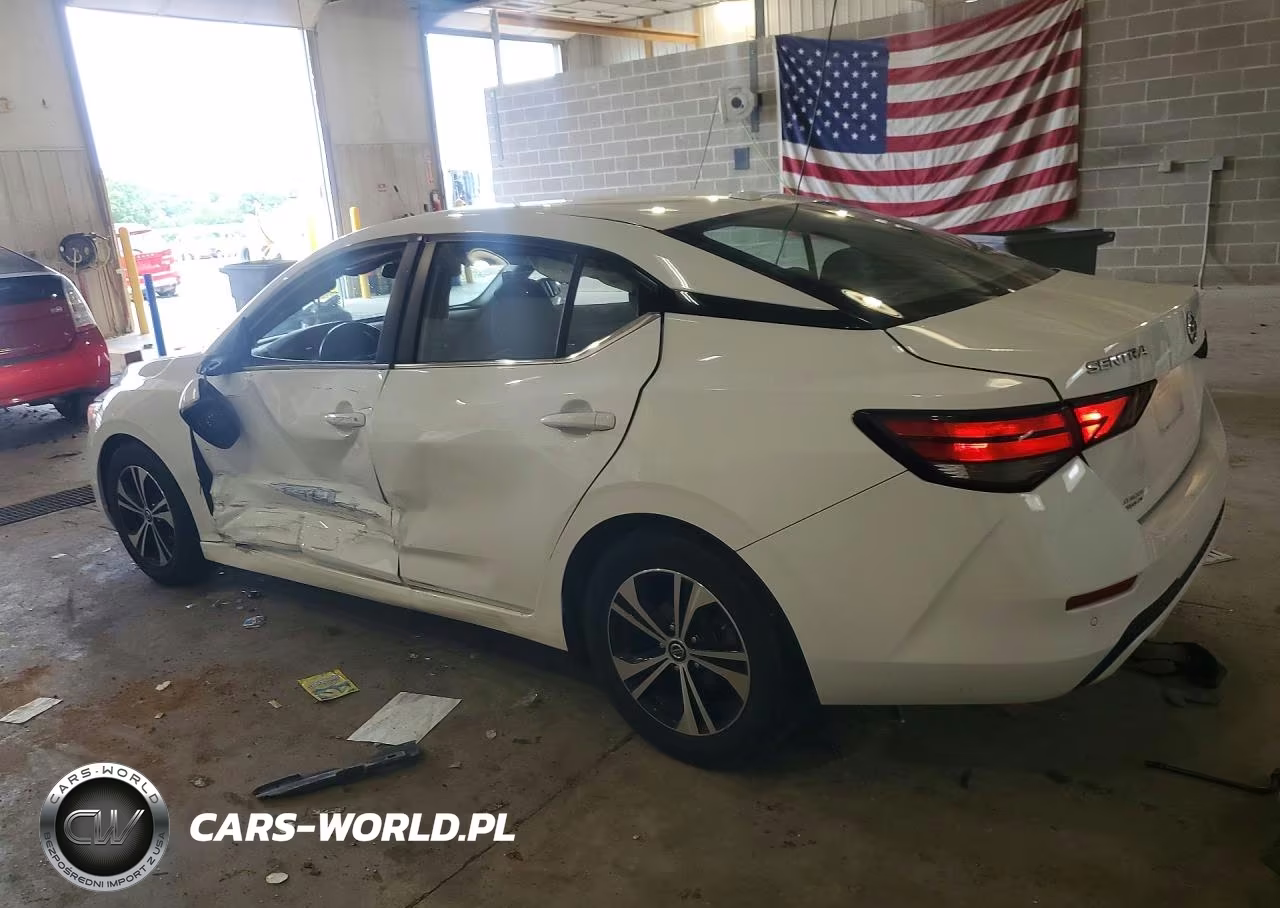 2021 Nissan Sentra Sv VIN:3N1AB8CV2MY282810 - 2