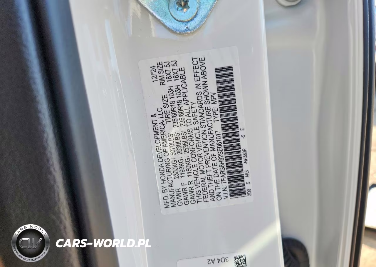 2025 Honda Cr-V Sport-L VIN:7FARS6H82SE061017 - 13