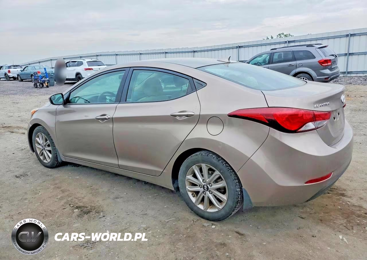 2015 Hyundai Elantra Se VIN:5NPDH4AE8FH618125 - 2