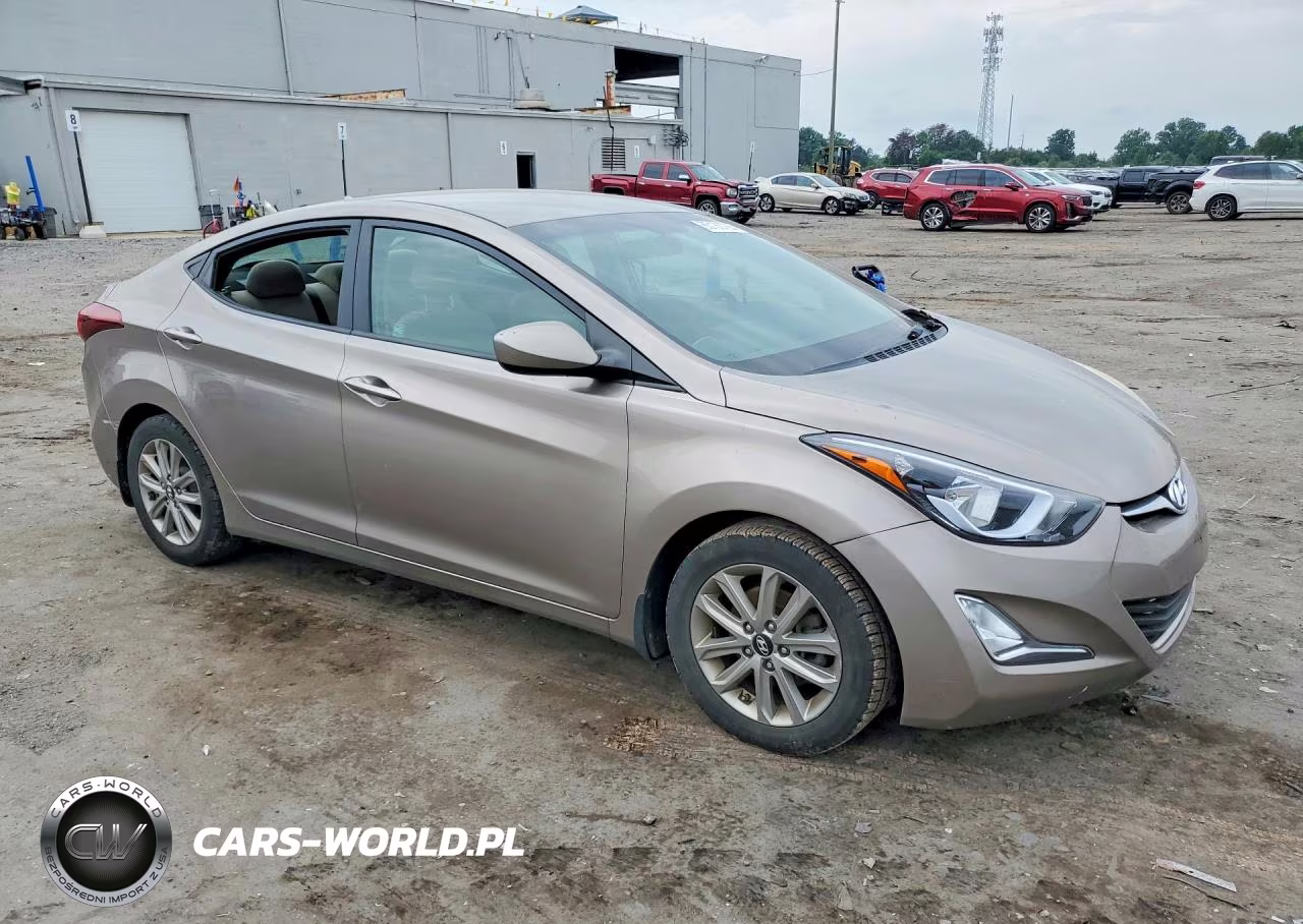 2015 Hyundai Elantra Se VIN:5NPDH4AE8FH618125 - 4