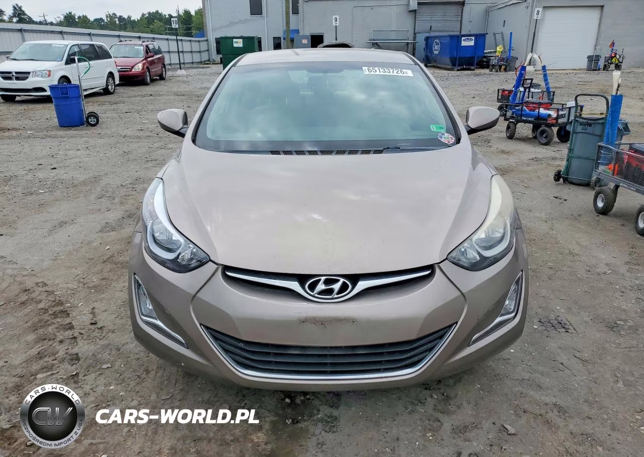 2015 Hyundai Elantra Se VIN:5NPDH4AE8FH618125 - 5