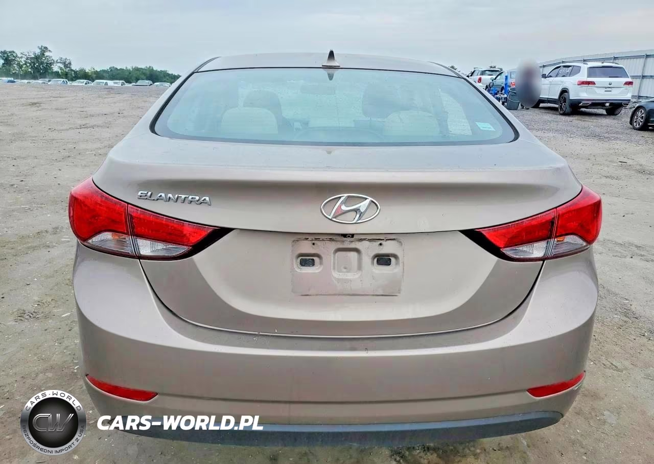 2015 Hyundai Elantra Se VIN:5NPDH4AE8FH618125 - 6