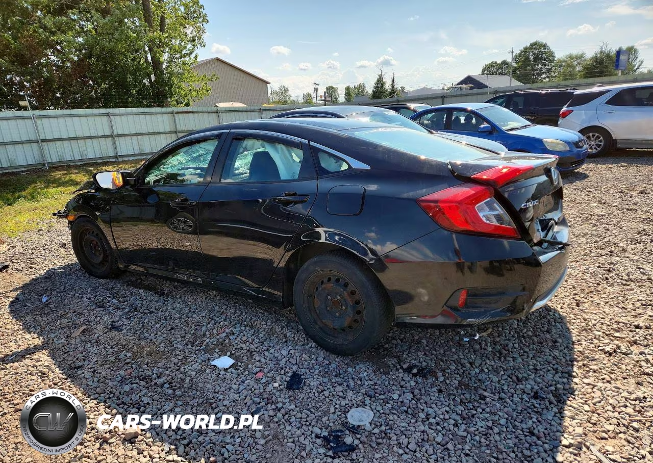 2019 Honda Civic Lx VIN:2HGFC2F61KH544323 - 2