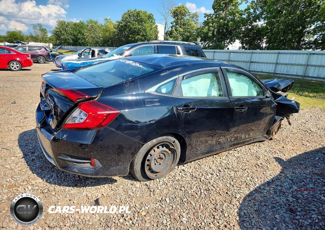 2019 Honda Civic Lx VIN:2HGFC2F61KH544323 - 3