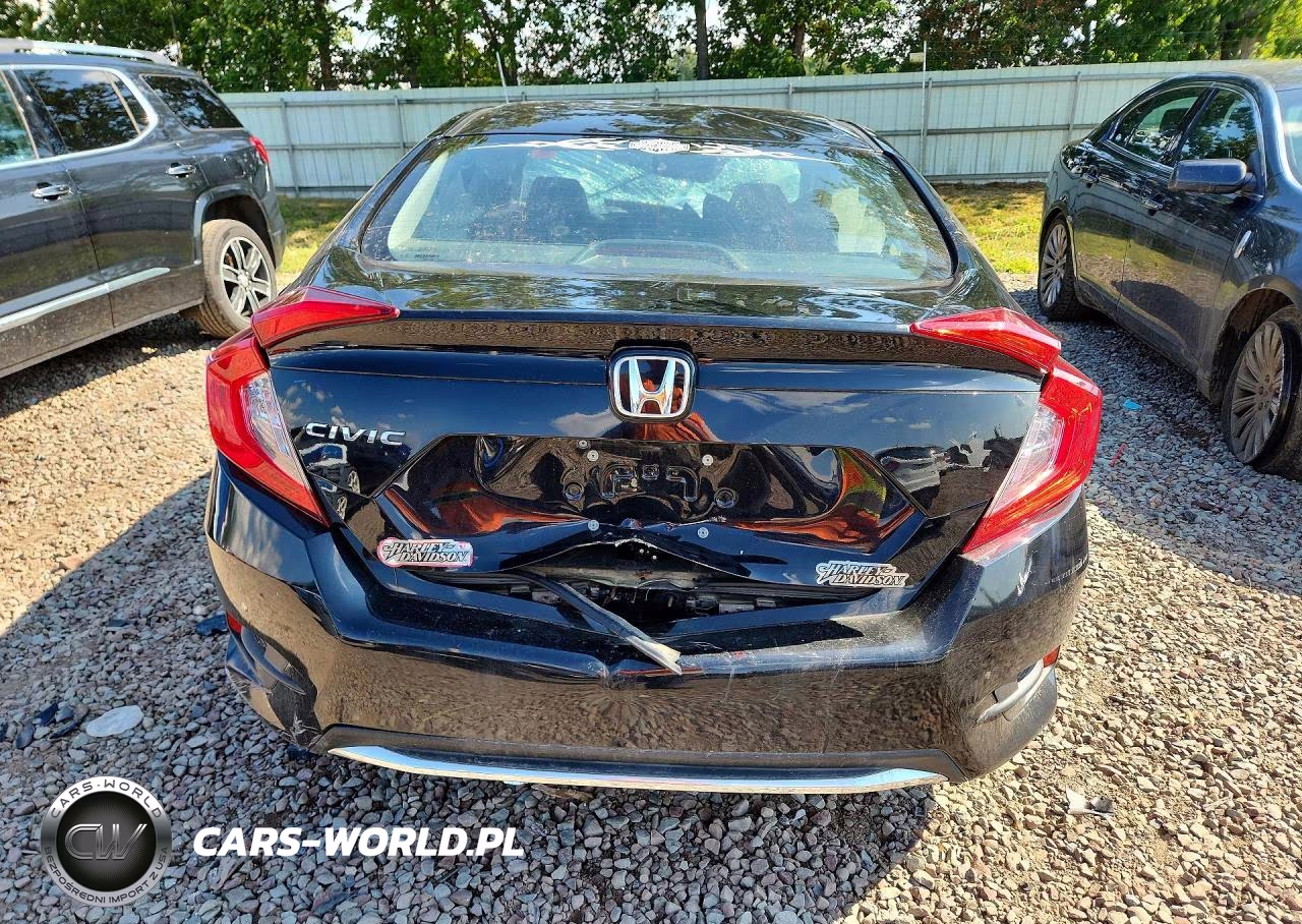2019 Honda Civic Lx VIN:2HGFC2F61KH544323 - 6