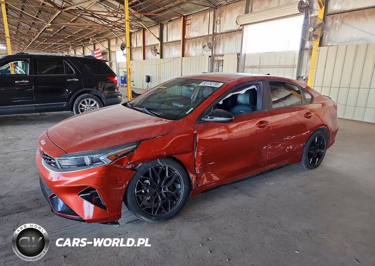 2022 Kia Forte Gt Line VIN:3KPF54AD3NE439874 - 1