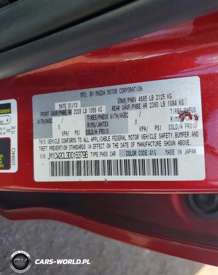 2013 Mazda 5 VIN:JM1CW2CL3D0153796 - 12