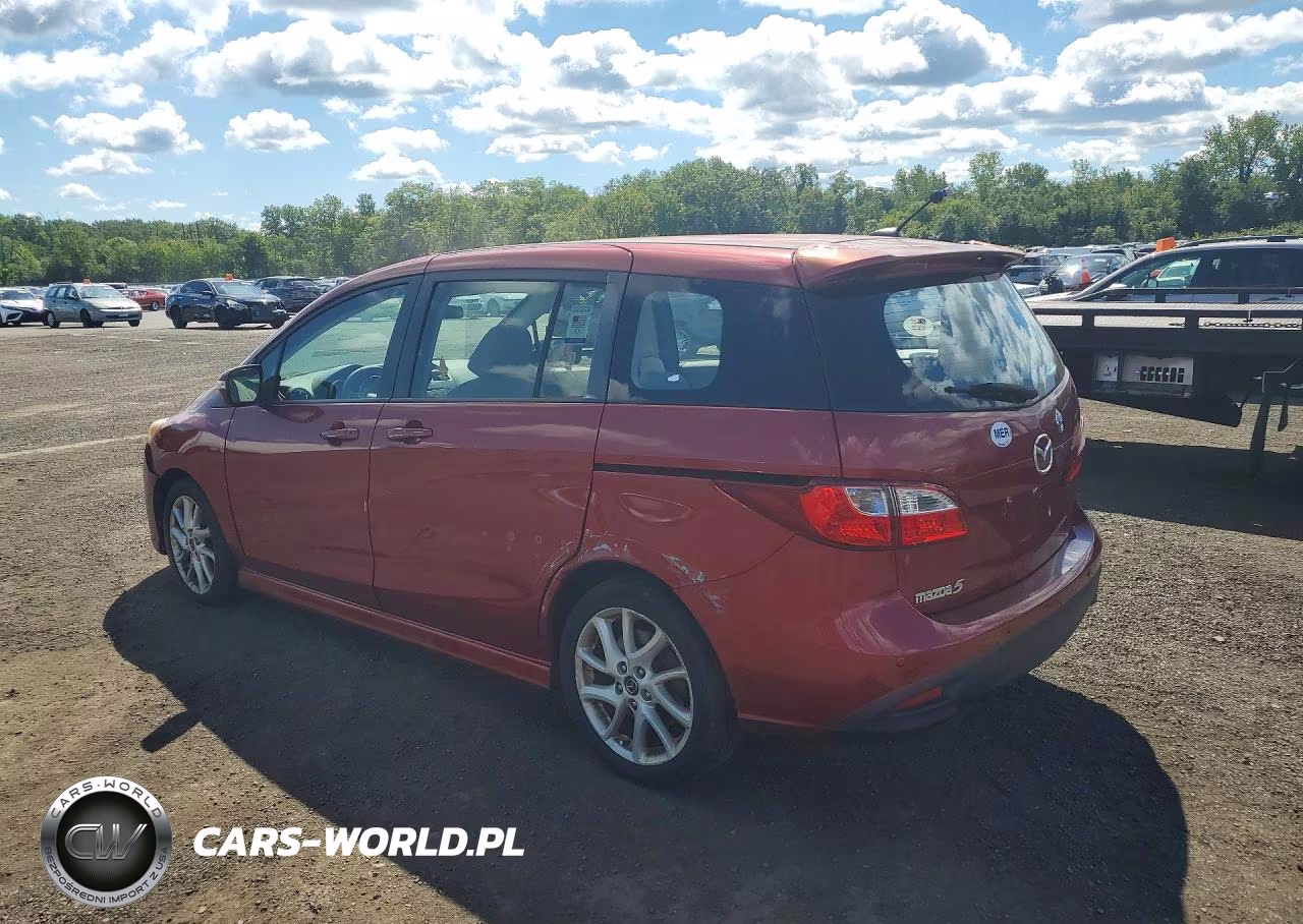 2013 Mazda 5 VIN:JM1CW2CL3D0153796 - 2