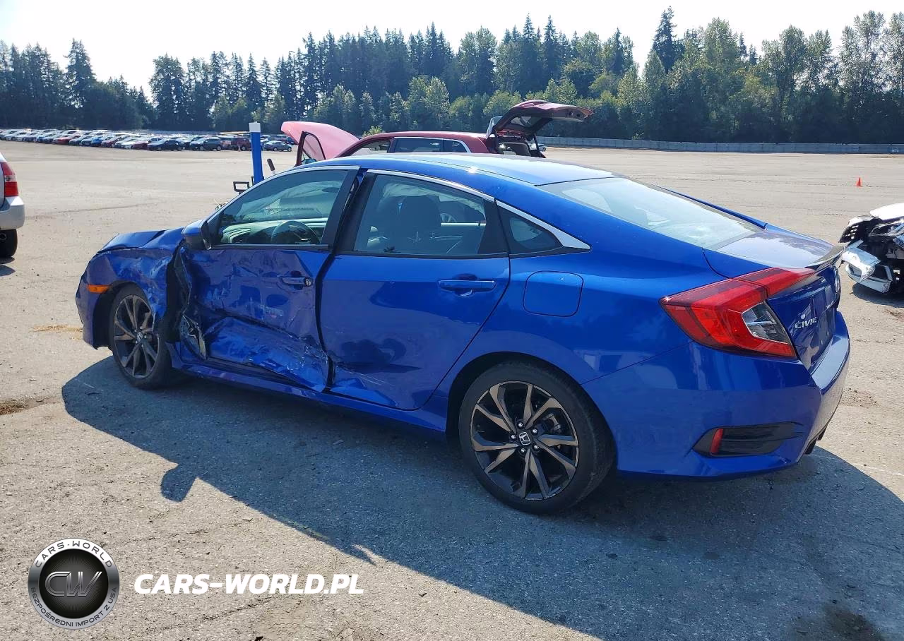2019 Honda Civic Sport VIN:2HGFC2F82KH504091 - 2