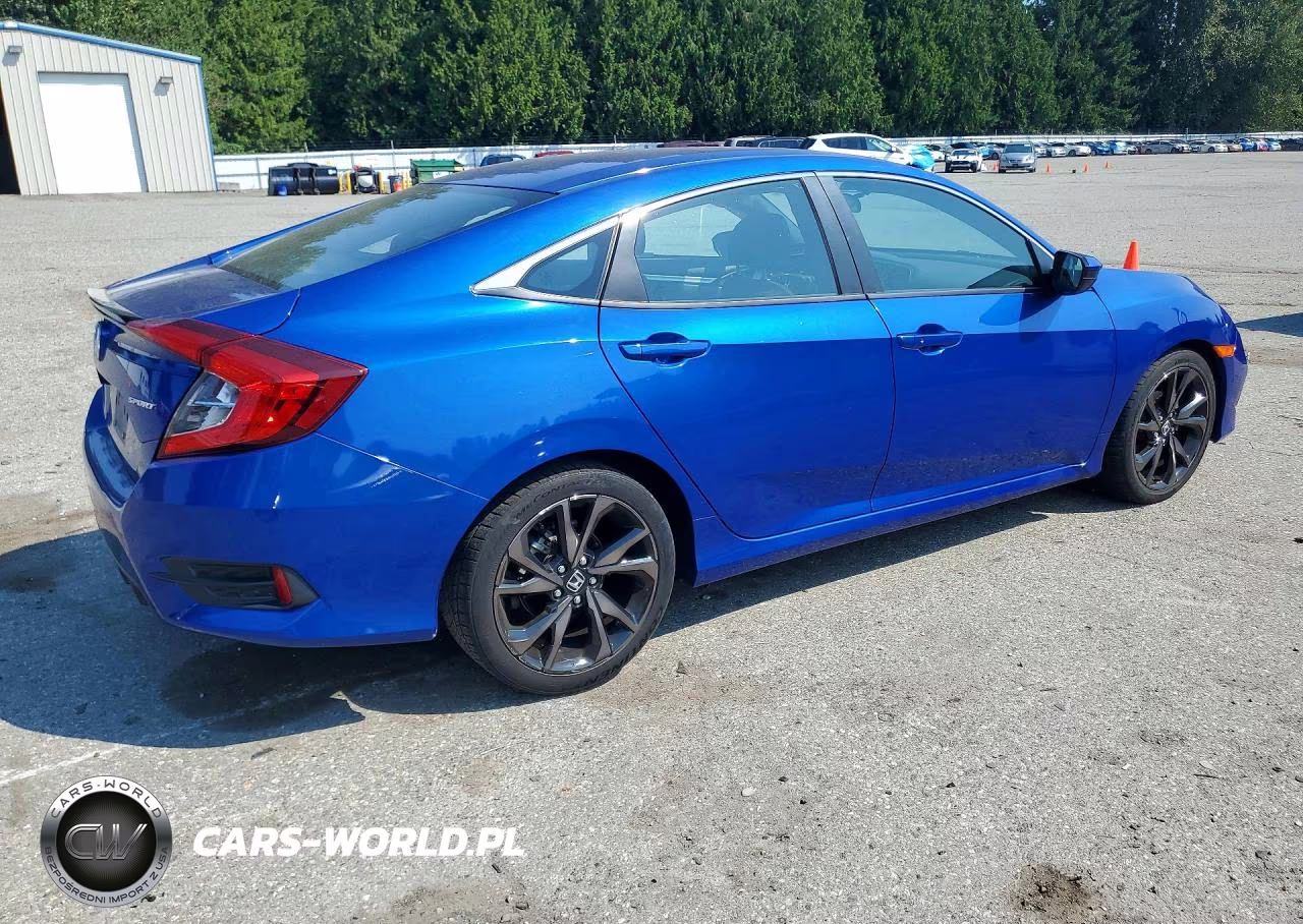 2019 Honda Civic Sport VIN:2HGFC2F82KH504091 - 3