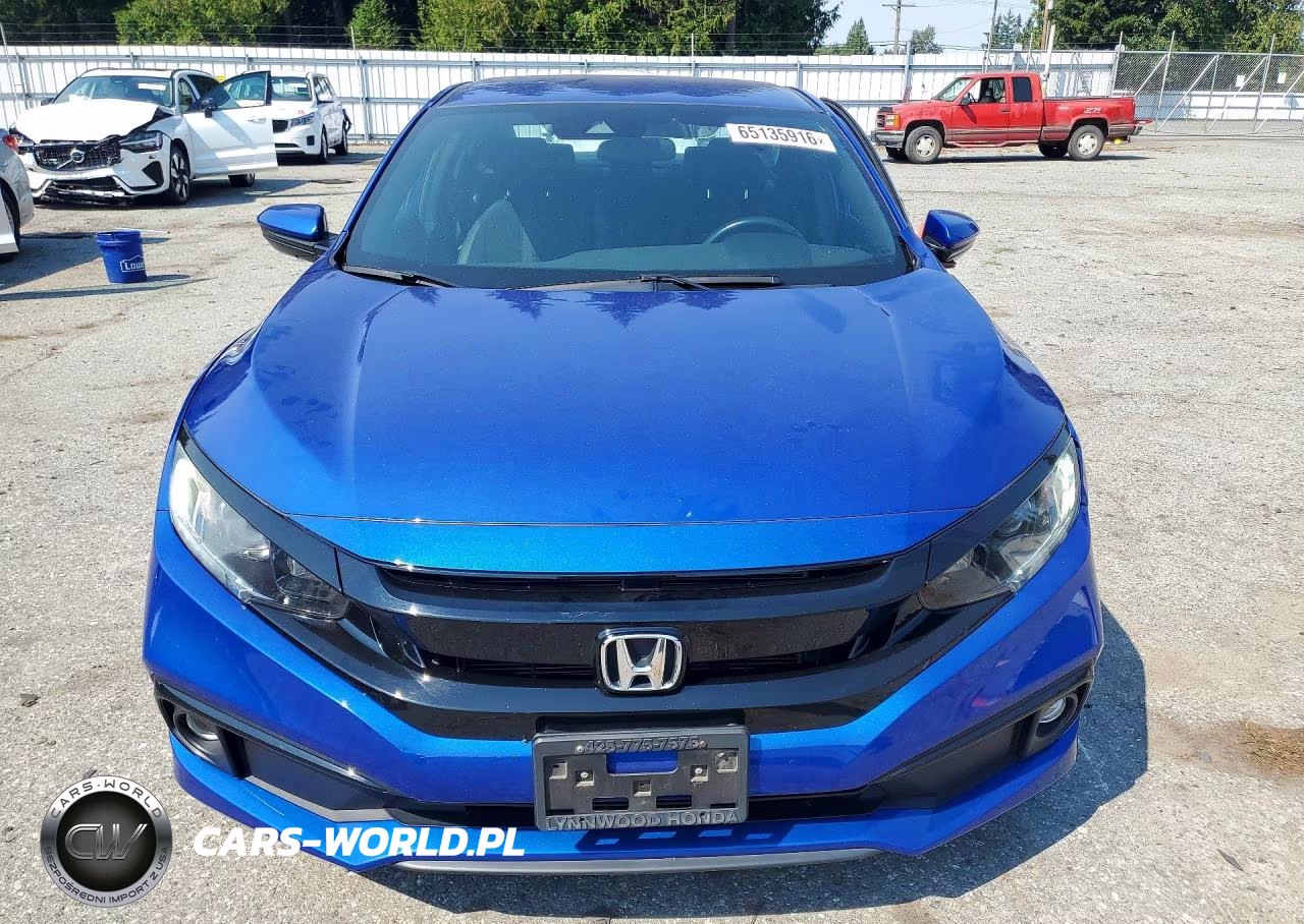 2019 Honda Civic Sport VIN:2HGFC2F82KH504091 - 5