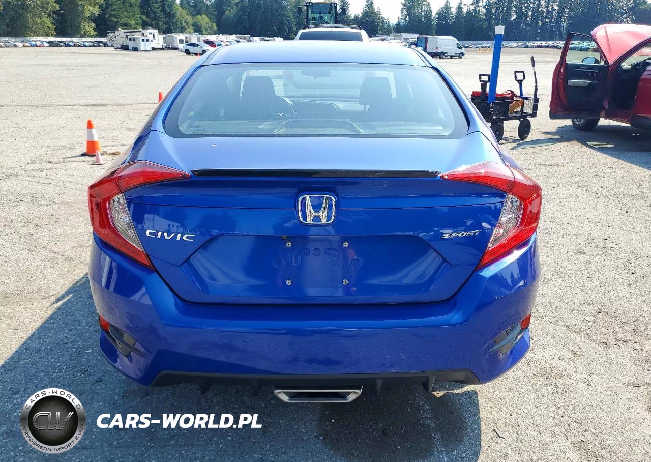 2019 Honda Civic Sport VIN:2HGFC2F82KH504091 - 6