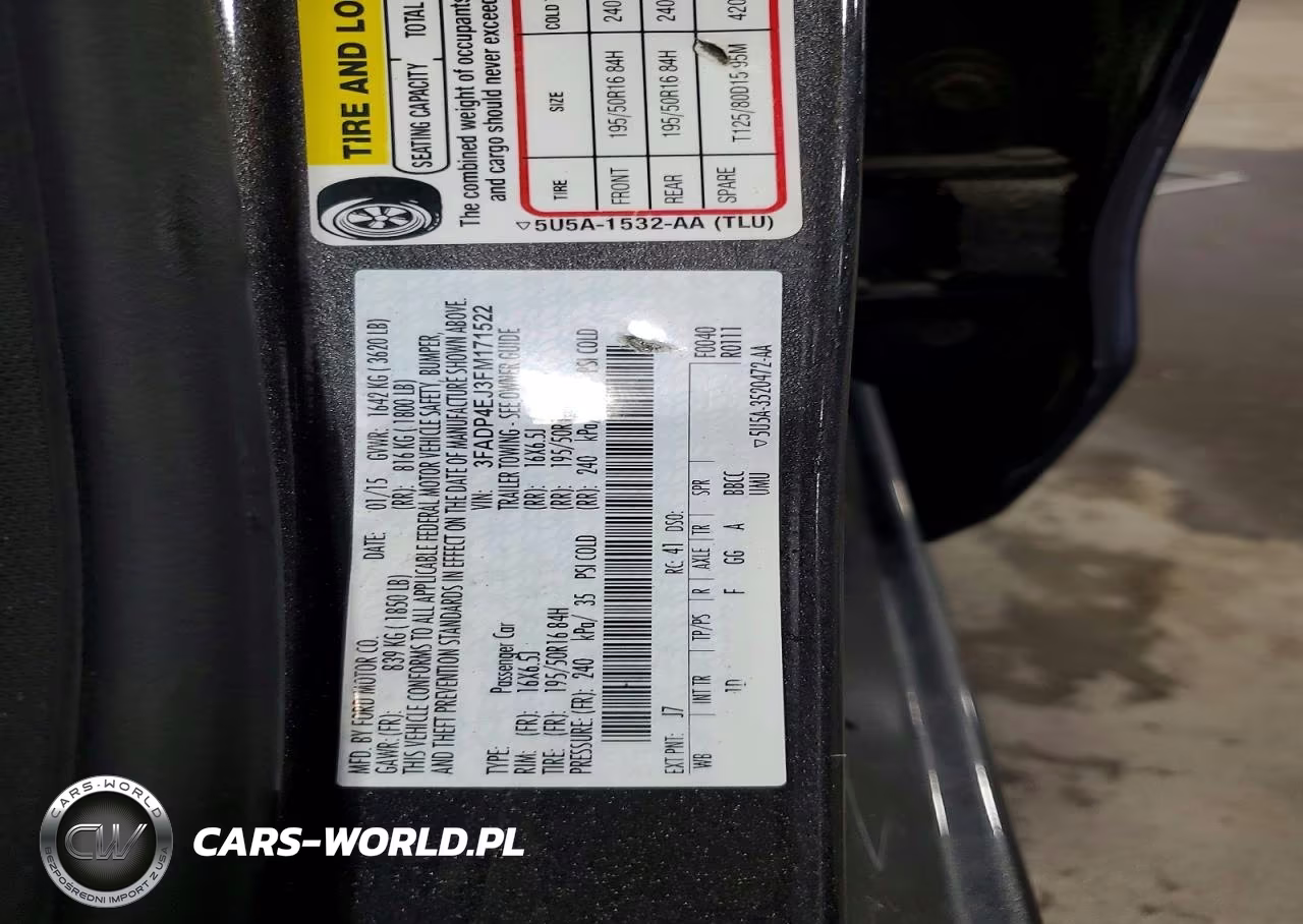 2015 Ford Fiesta Se VIN:3FADP4EJ3FM171522 - 14