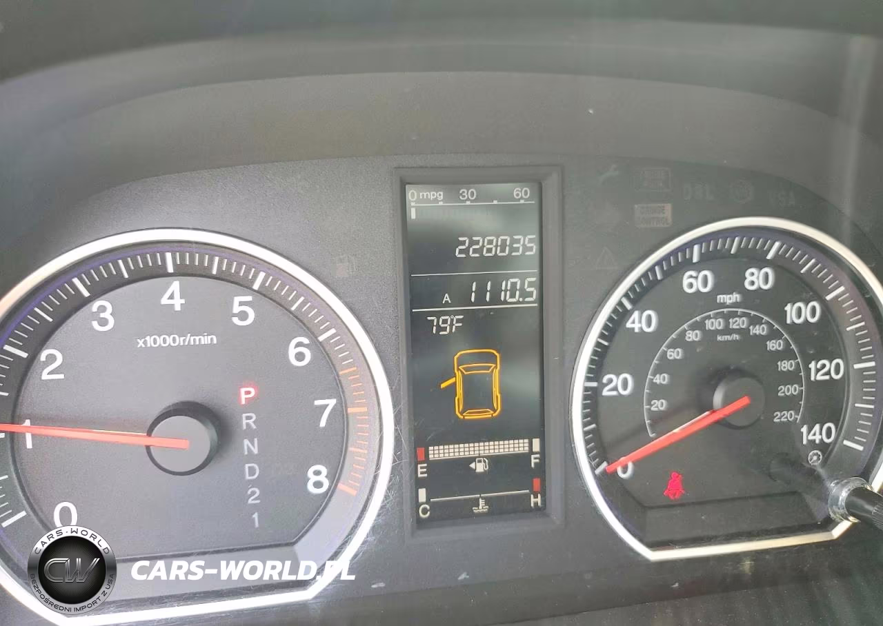 2007 Honda Cr-V Exl VIN:JHLRE48737C038500 - 9