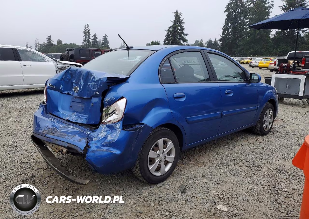 2010 Kia Rio Base VIN:KNADH4A33A6635106 - 3