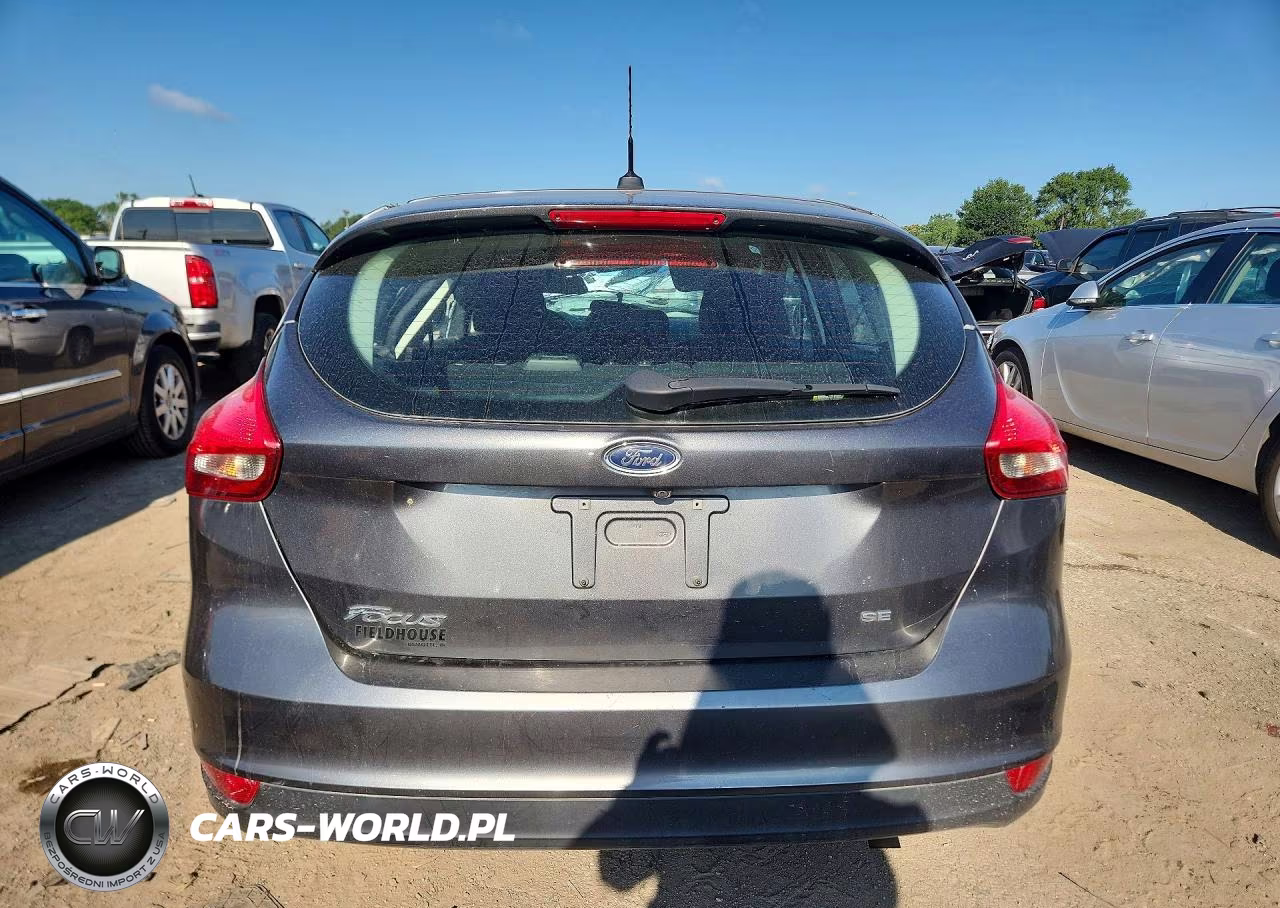 2018 Ford Focus Se VIN:1FADP3K25JL317663 - 6