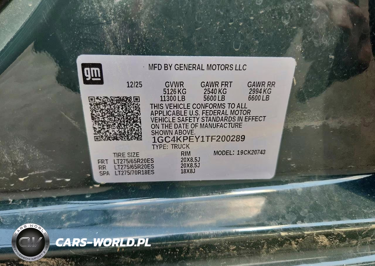 2026 Chevrolet Silverado K2500 Heavy Duty Ltz VIN:1GC4KPEY1TF200289 - 12