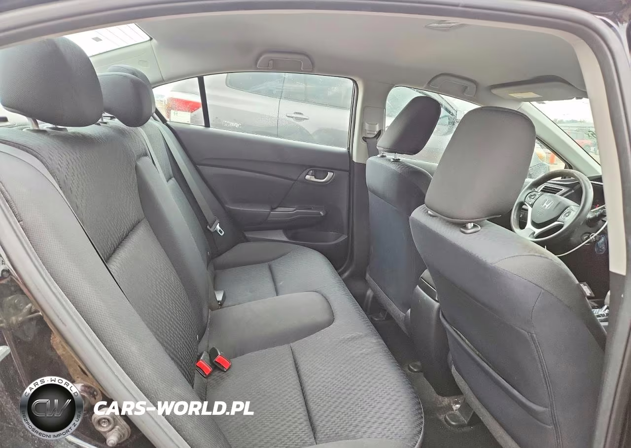 2015 Honda Civic Lx VIN:19XFB2F50FE120187 - 10