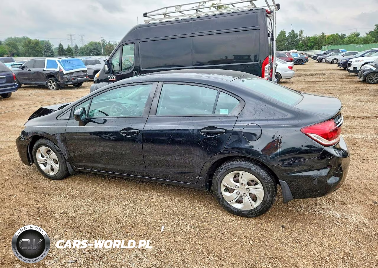 2015 Honda Civic Lx VIN:19XFB2F50FE120187 - 2