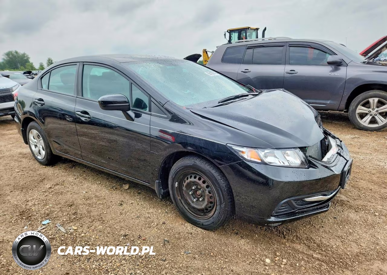 2015 Honda Civic Lx VIN:19XFB2F50FE120187 - 4