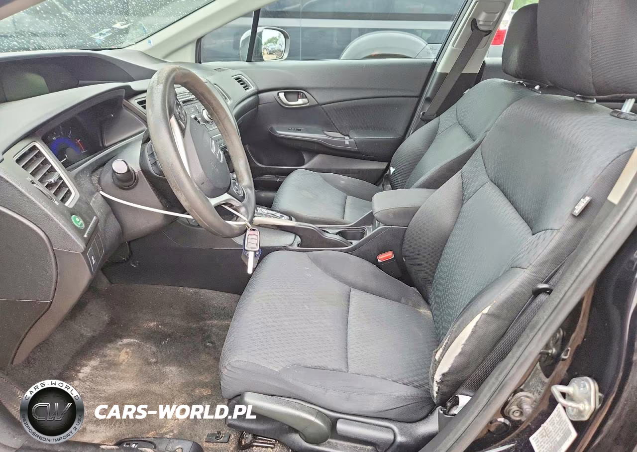 2015 Honda Civic Lx VIN:19XFB2F50FE120187 - 7