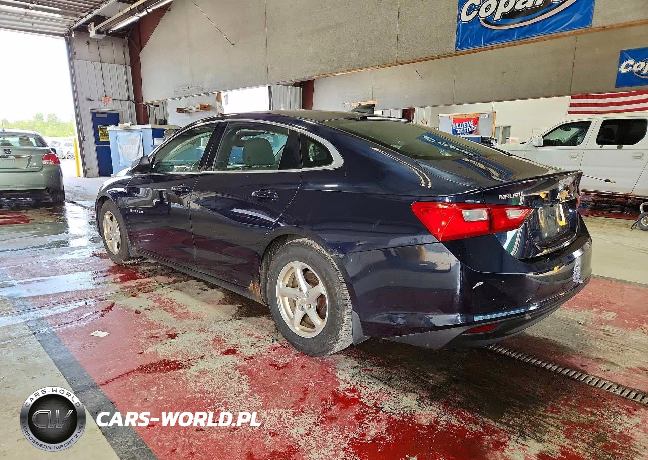 2016 Chevrolet Malibu Ls VIN:1G1ZB5STXGF210644 - 2