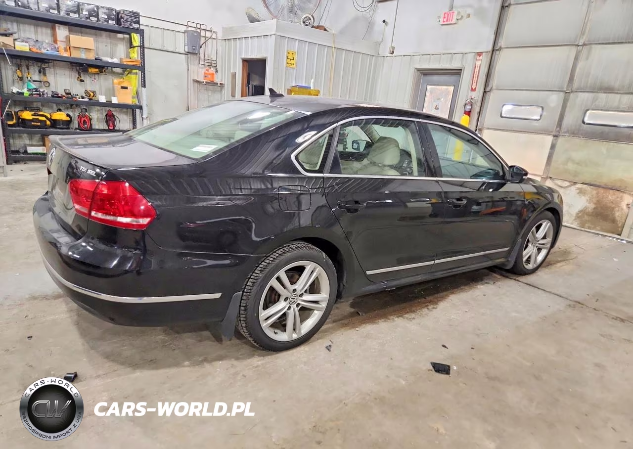 2014 Volkswagen Passat Sel VIN:1VWCN7A32EC107683 - 3