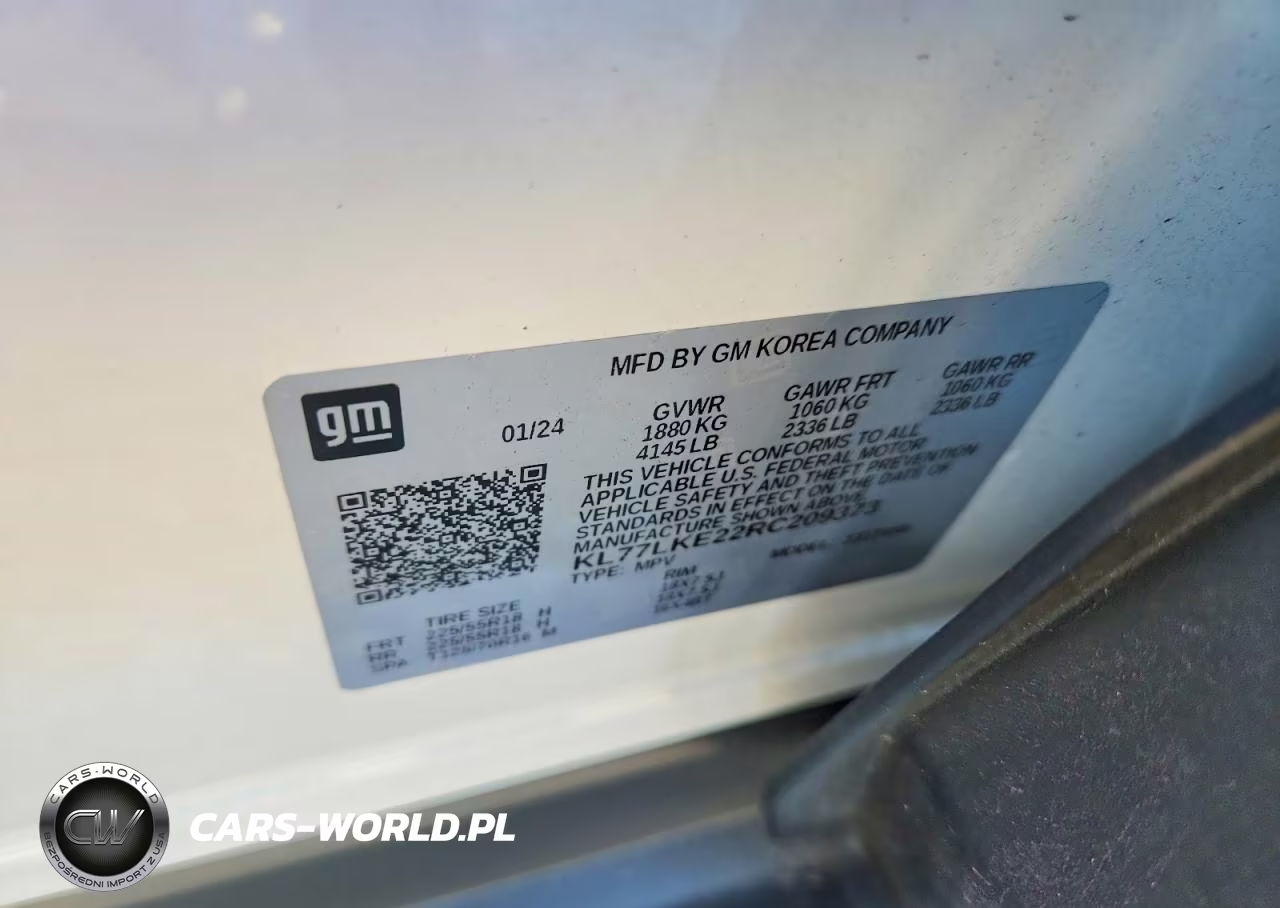 2024 Chevrolet Trax Activ VIN:KL77LKE22RC209373 - 13