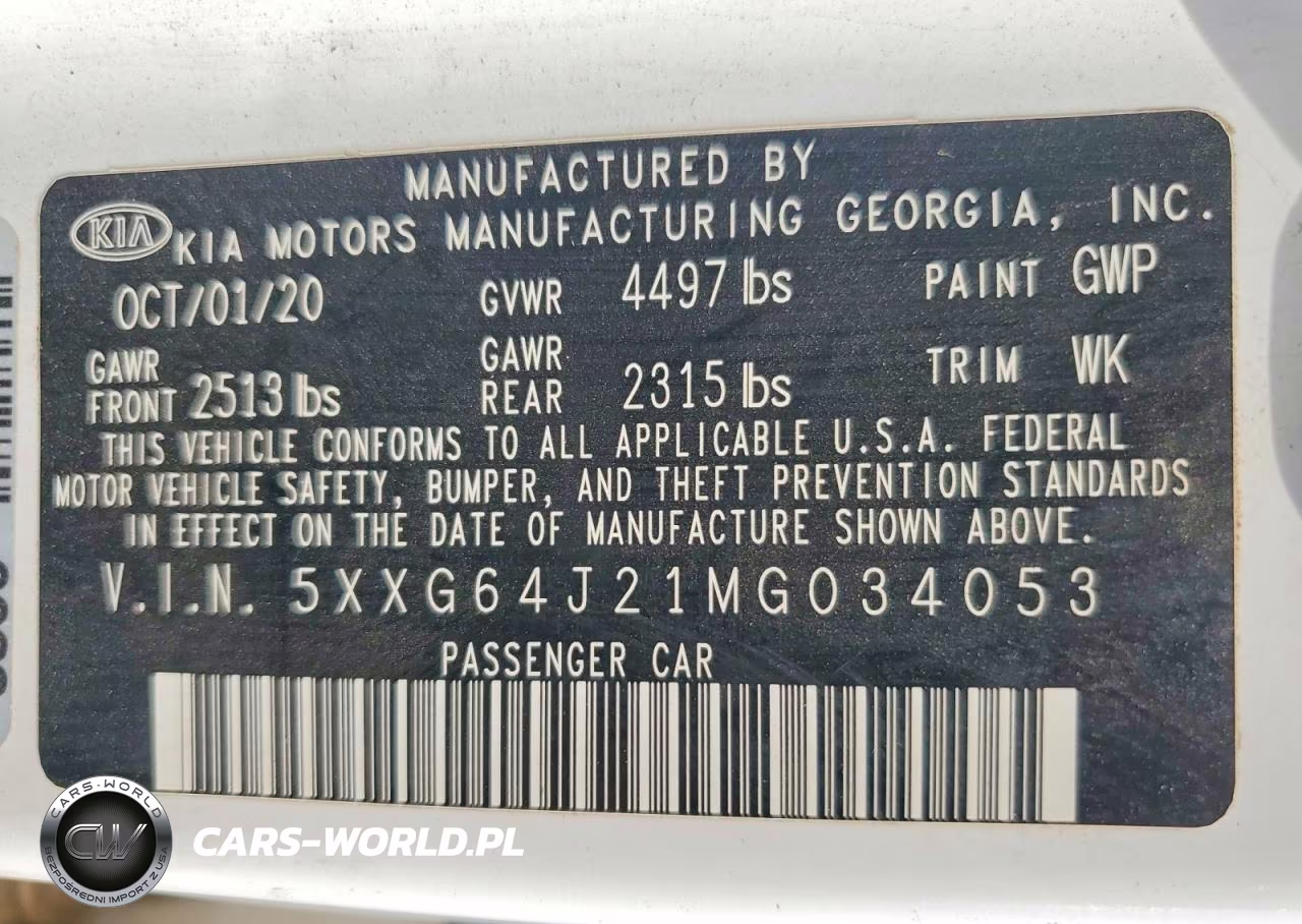 2021 Kia K5 Gt Line VIN:5XXG64J21MG034053 - 12