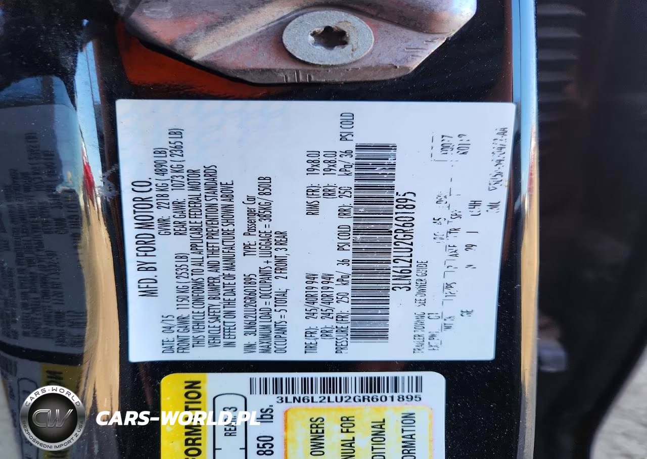2016 Lincoln Mkz Hybrid VIN:3LN6L2LU2GR601895 - 12