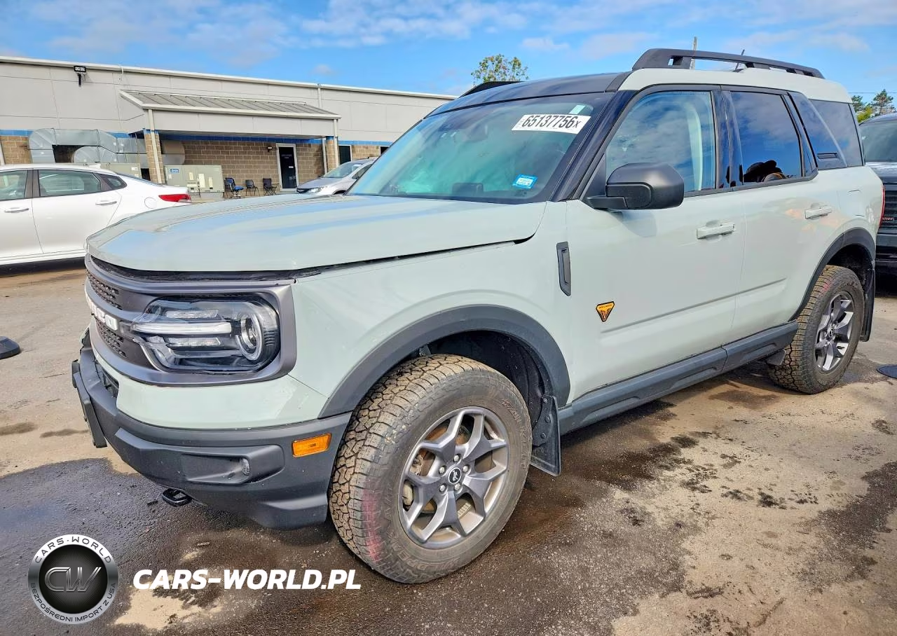 2023 Ford Bronco Sport Badlands VIN:3FMCR9D92PRD73885 - 1
