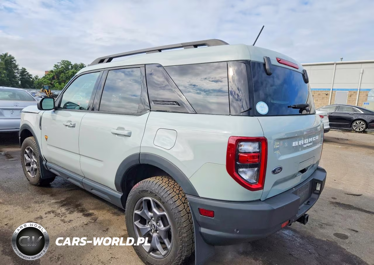 2023 Ford Bronco Sport Badlands VIN:3FMCR9D92PRD73885 - 2
