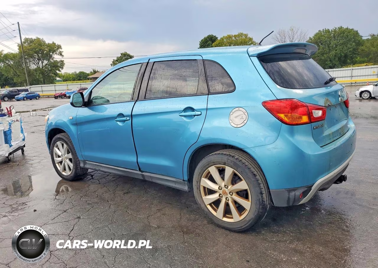 2013 Mitsubishi Outlander Sport Es VIN:4A4AR3AU7DE014508 - 2