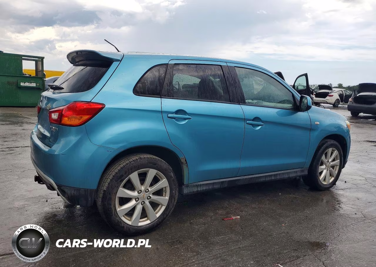 2013 Mitsubishi Outlander Sport Es VIN:4A4AR3AU7DE014508 - 3