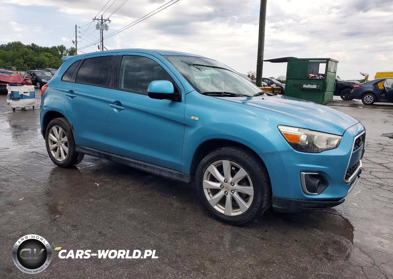 2013 Mitsubishi Outlander Sport Es VIN:4A4AR3AU7DE014508 - 4