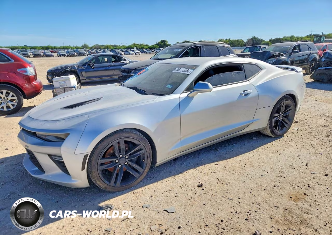 2017 Chevrolet Camaro Ss VIN:1G1FG1R79H0154609 - 1