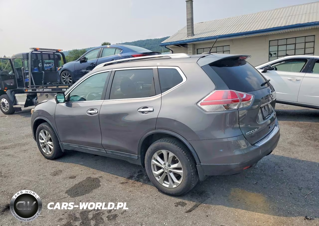2015 Nissan Rogue Sv VIN:5N1AT2MV9FC796019 - 2