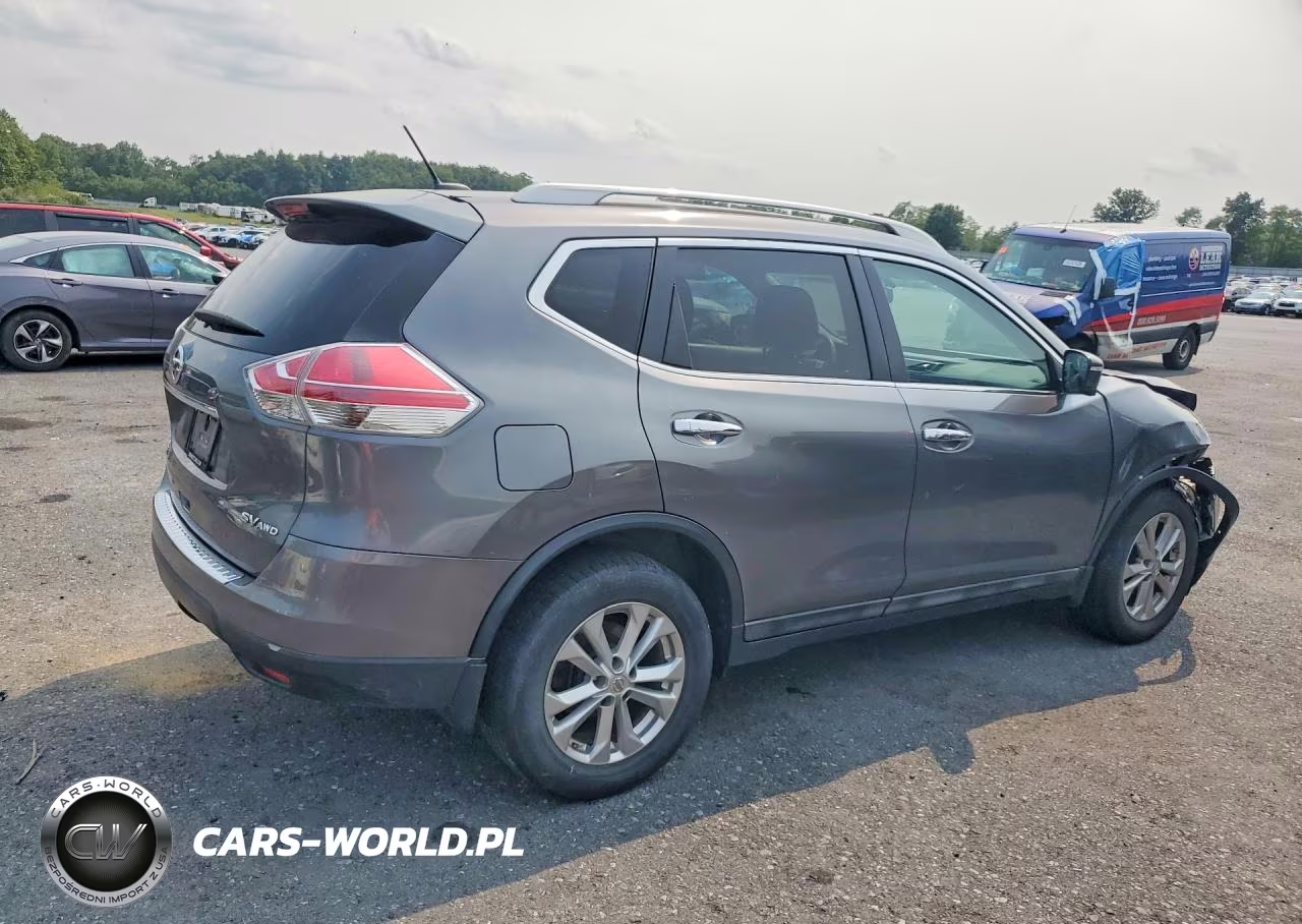 2015 Nissan Rogue Sv VIN:5N1AT2MV9FC796019 - 3