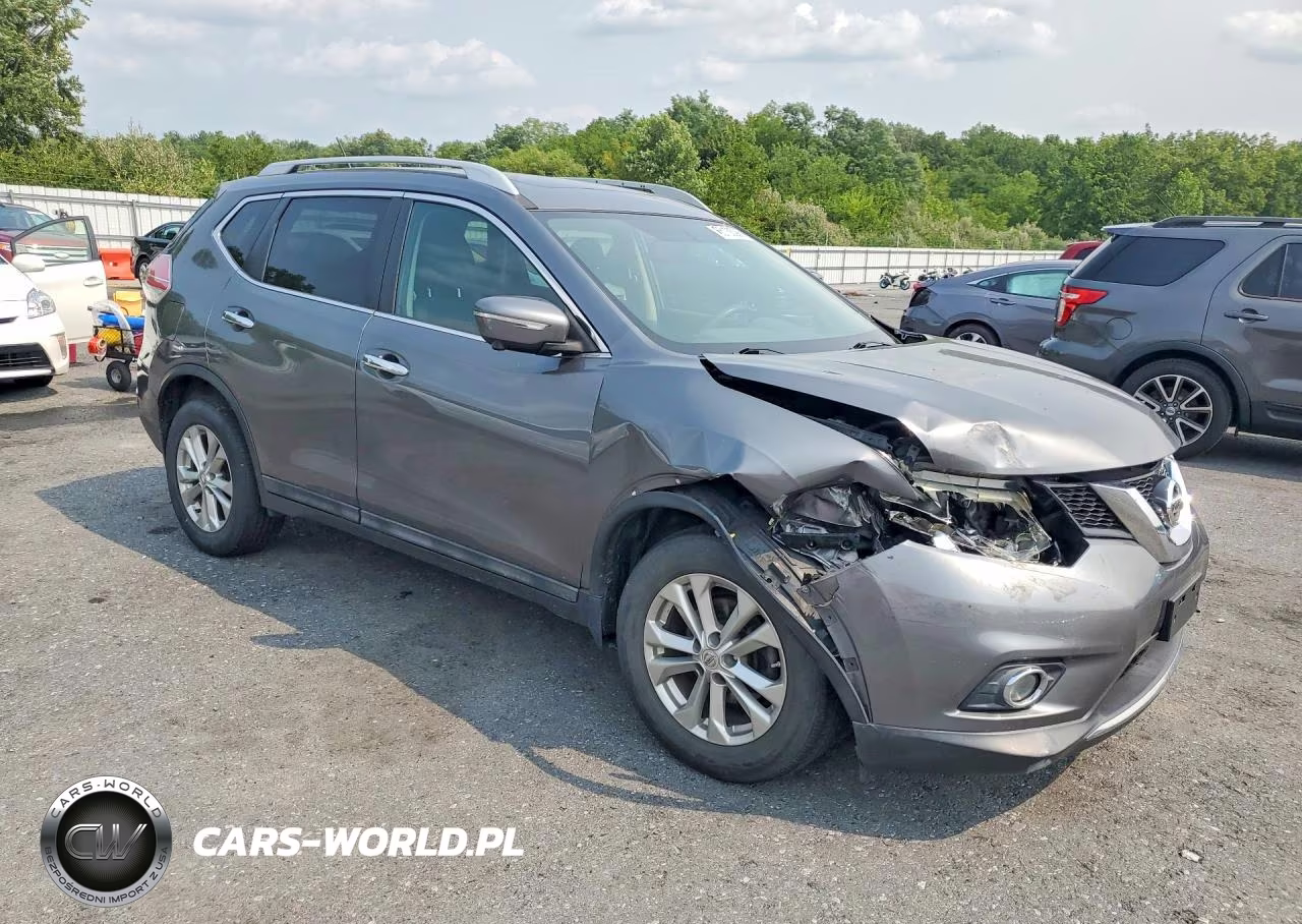 2015 Nissan Rogue Sv VIN:5N1AT2MV9FC796019 - 4