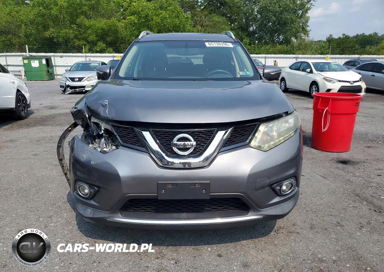 2015 Nissan Rogue Sv VIN:5N1AT2MV9FC796019 - 5