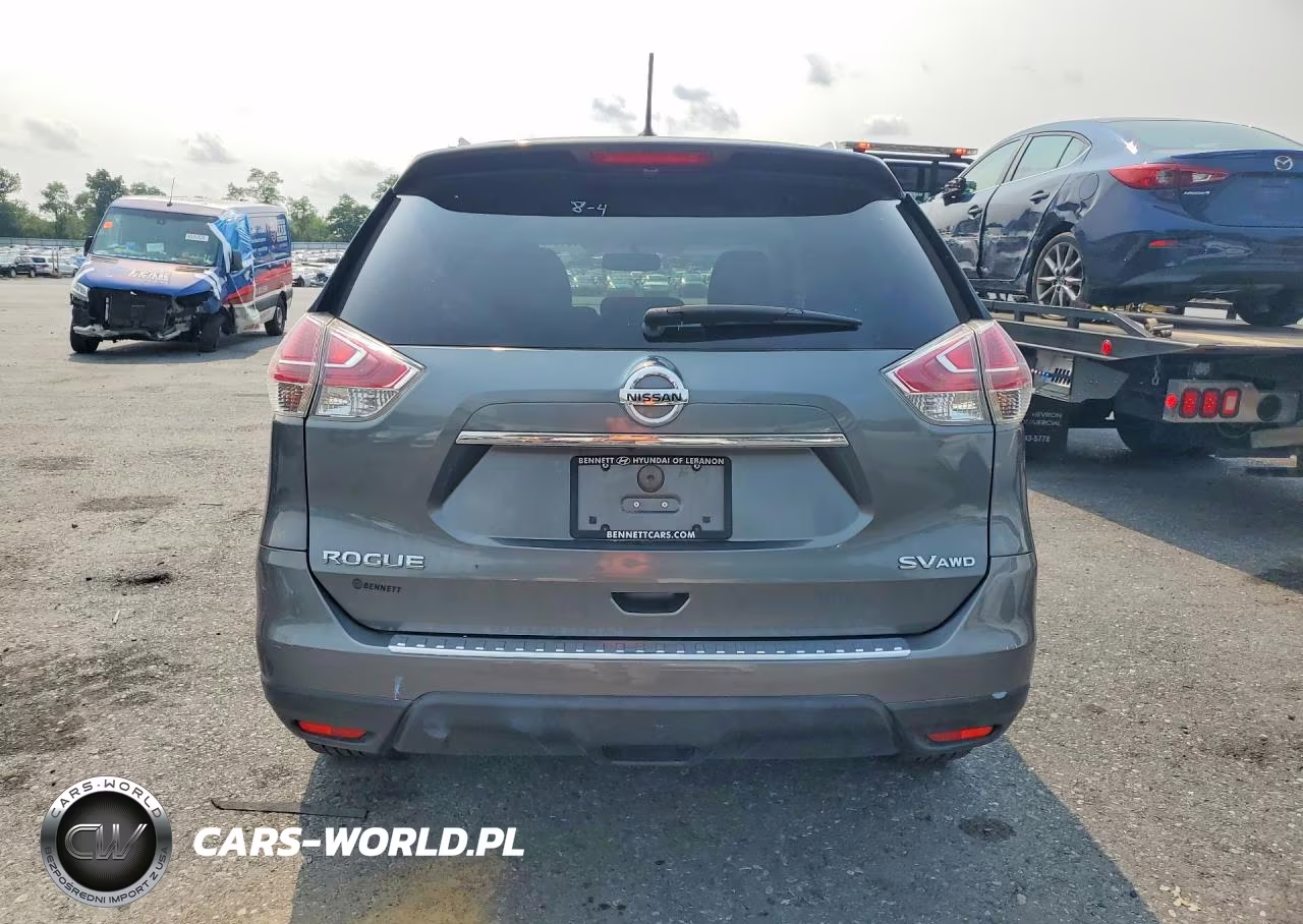 2015 Nissan Rogue Sv VIN:5N1AT2MV9FC796019 - 6