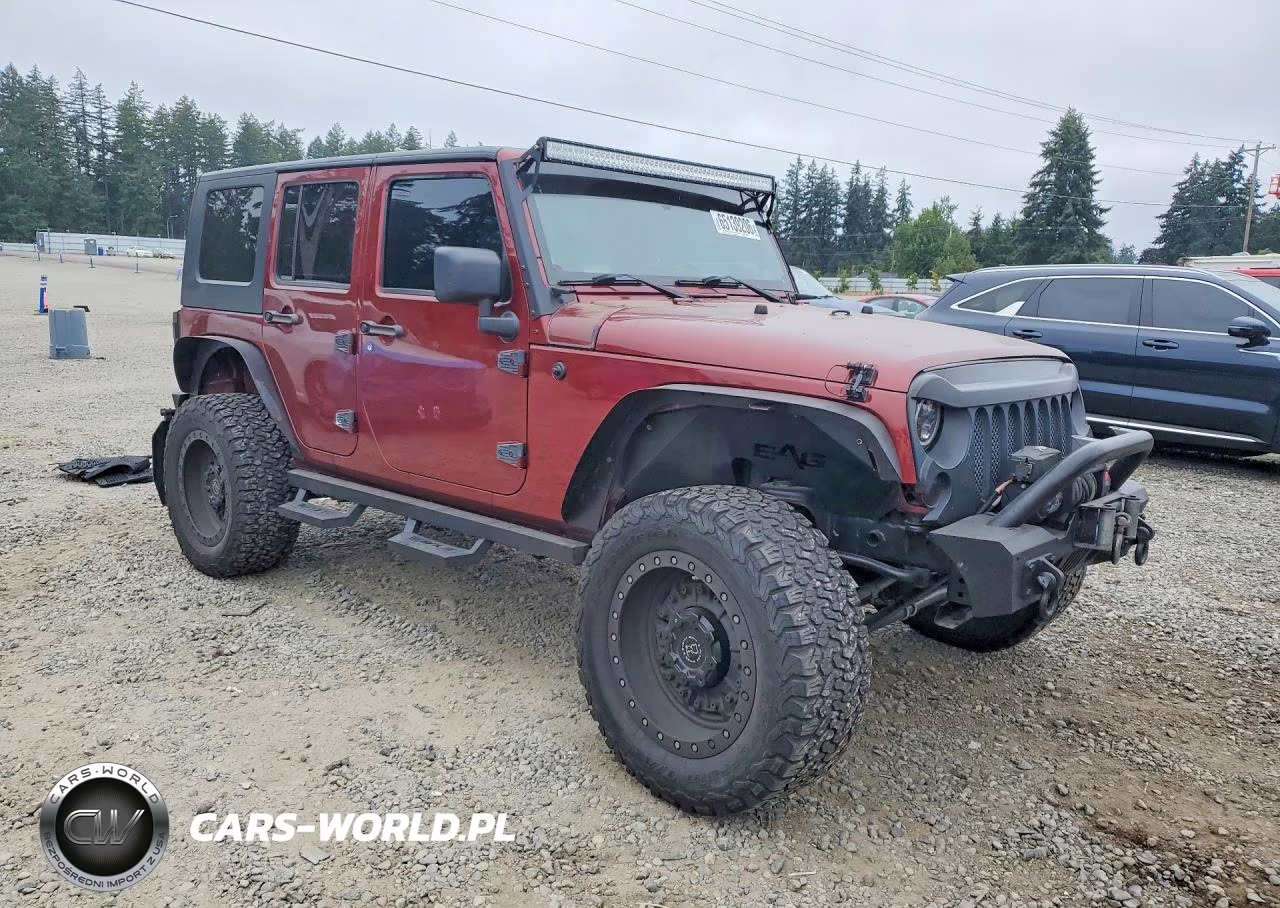 2008 Jeep Wrangler Unlimited X VIN:1J8GA391X8L594205 - 4