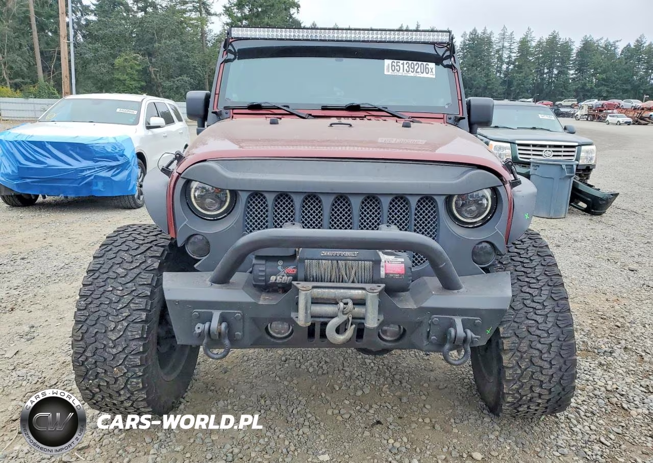 2008 Jeep Wrangler Unlimited X VIN:1J8GA391X8L594205 - 5