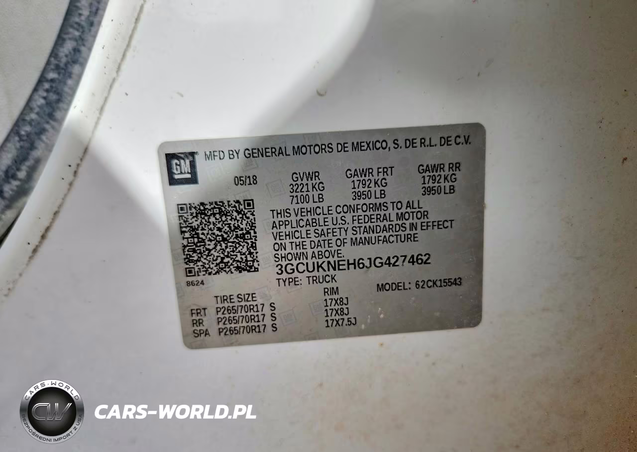 2018 Chevrolet Silverado K1500 VIN:3GCUKNEH6JG427462 - 12