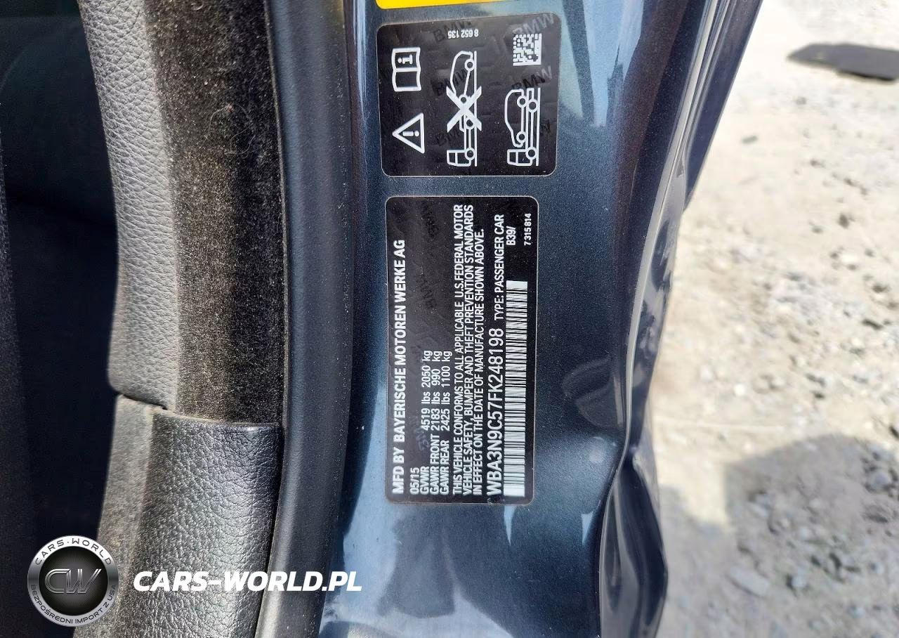 2015 BMW 428 Xi VIN:WBA3N9C57FK248198 - 12