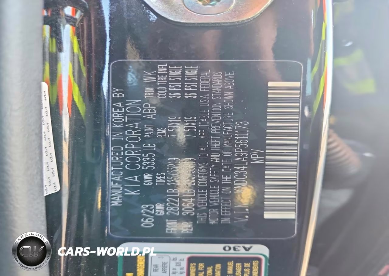 2023 Kia Ev6 Wind VIN:KNDC34LA9P5611173 - 14