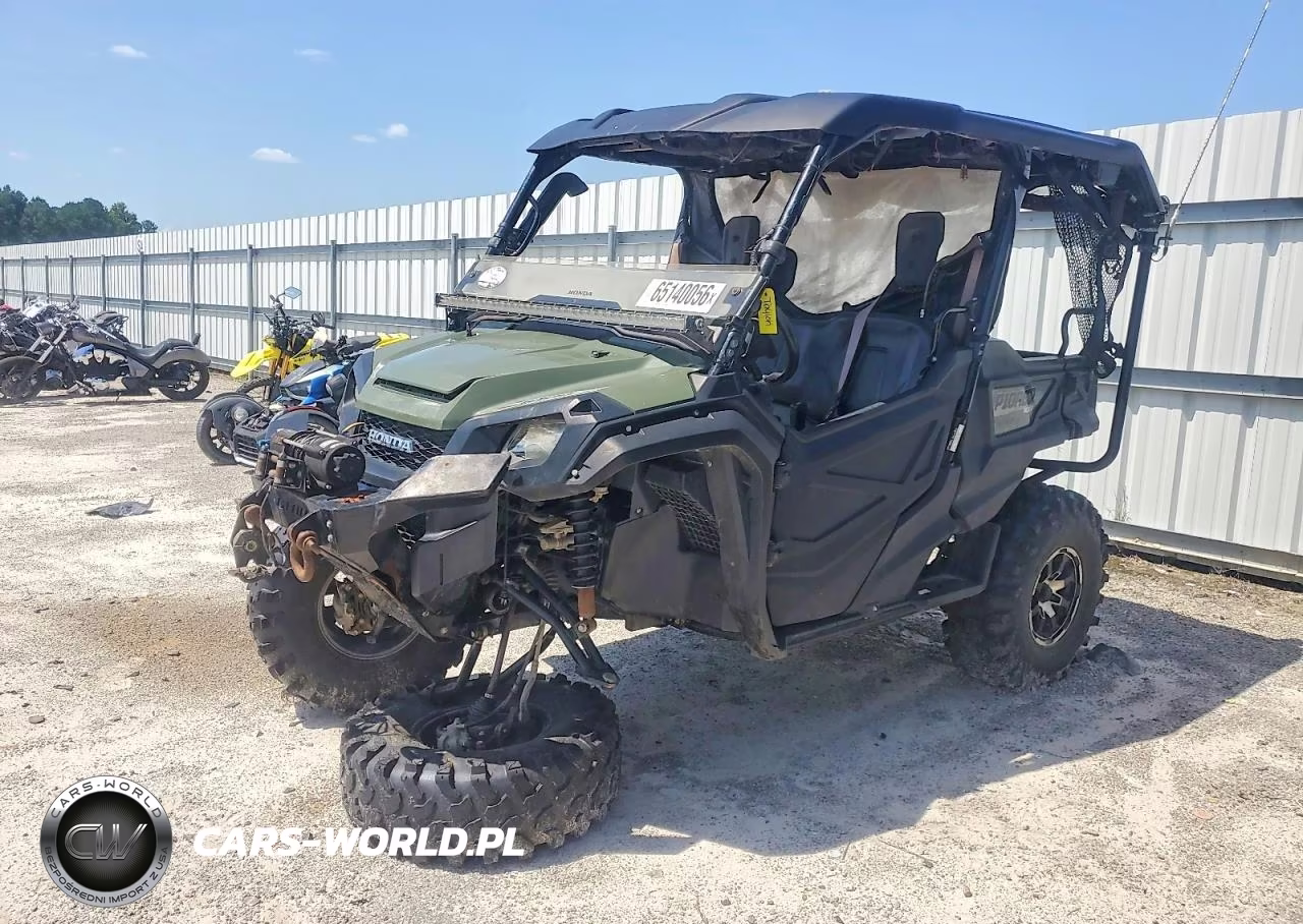 2019 Honda Sxs1000 Utility Vehicle VIN:1HFVE0402K4301176 - 2