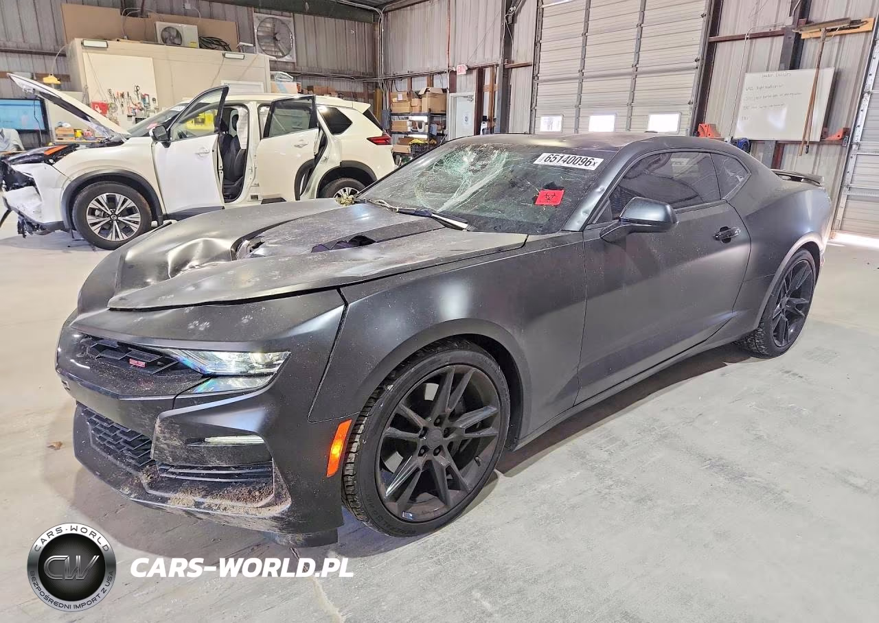 2019 Chevrolet Camaro Ss VIN:1G1FH1R79K0117015 - 1