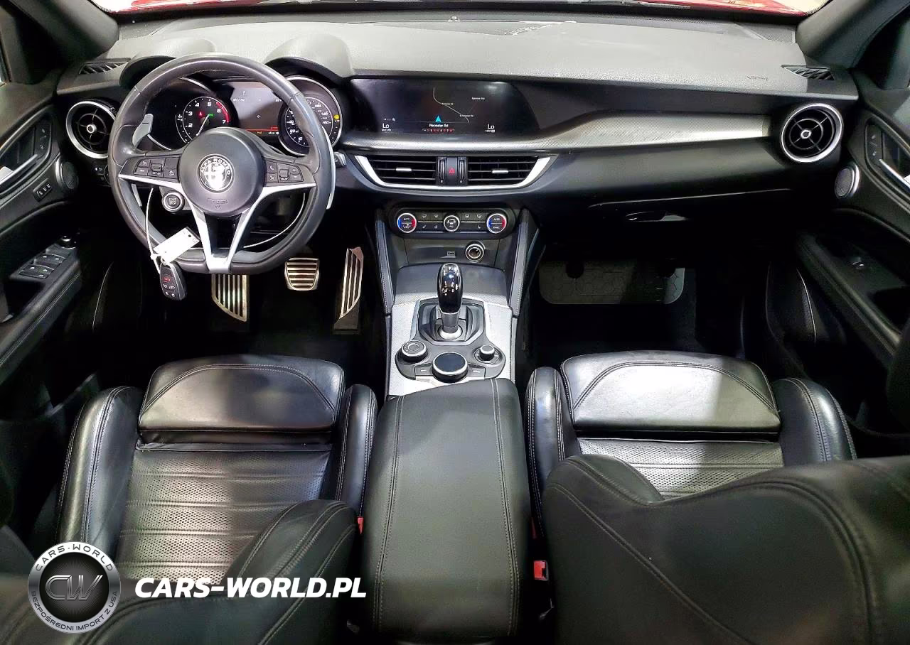 2019 Alfa Romeo Stelvio Ti VIN:ZASPAKBN7K7C53964 - 8
