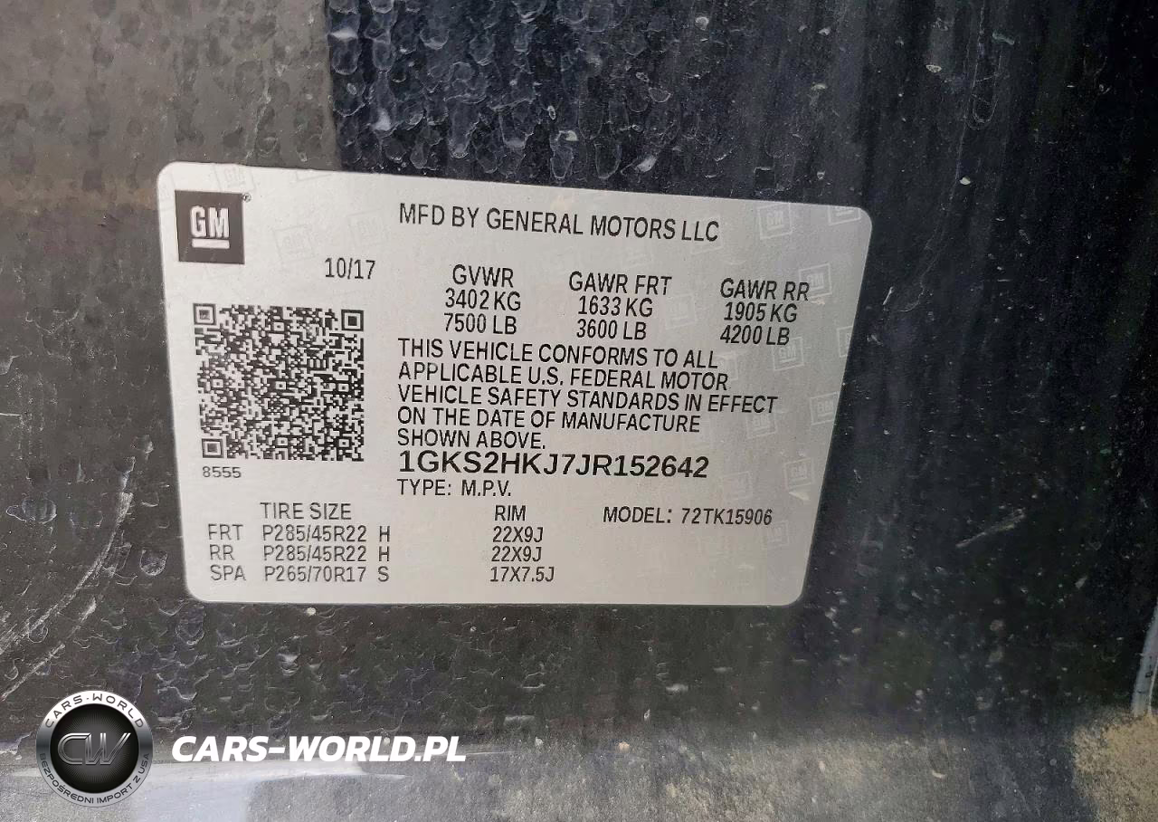 2018 GMC Yukon Xl Denali VIN:1GKS2HKJ7JR152642 - 13